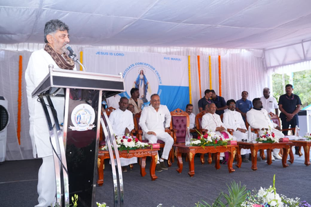 Equality, brotherhood should be part of our lives, says Karnataka CM Shivakumar at church event
