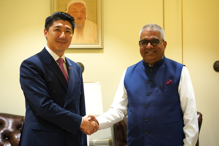 Environment Minister Bhupender Yadav reaches Mongolia for COP17