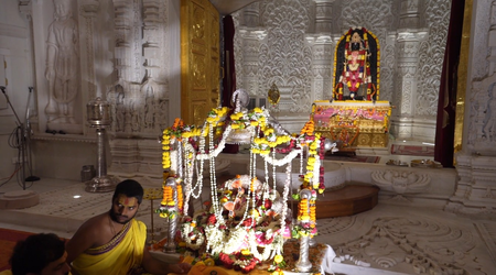 Ayodhya Temple Trust releases visuals of Ram Lalla on ‘Jhula’ during Sawan celebrations