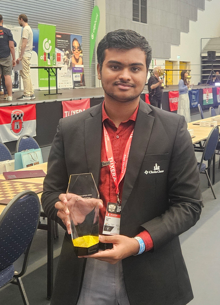 Chess: India’s GM Pranesh M wins Kanizsa Open title in Hungary