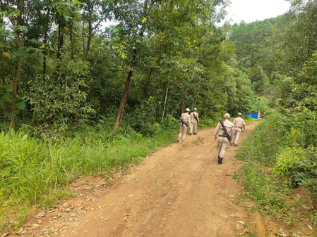 CRPF jawan injured in gunfight, houses torched in Manipur’s Senapati