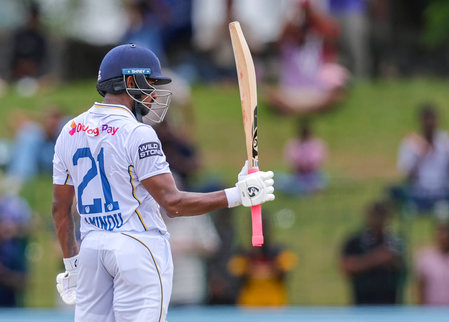 2nd Test: We are in the game if we set a decent target, says Kamindu Mendis