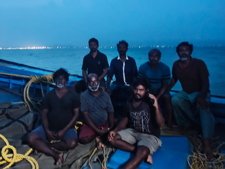 Seven missing Andhra fishermen return home after 25 days