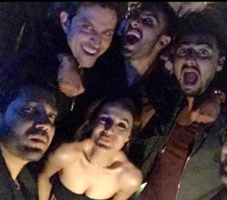 Ameesha Patel drops throwback pic enjoying Hrithik Roshan’s birthday bash with Ranveer, Arjun Kapoor