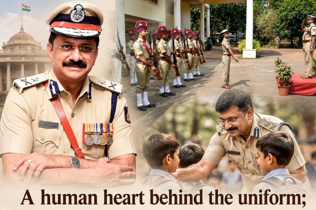 ‘Mother’s heart’ behind the uniform: Ravikanthe Gowda’s policing story
