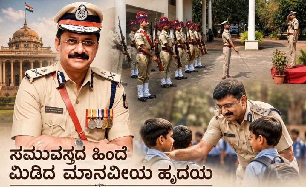 ‘Mother’s heart’ behind the uniform: Ravikanthe Gowda’s policing story
