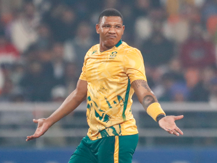 South Africa pacer Sipamla ruled out of T20I tri-series in Namibia, Simelane named replacement