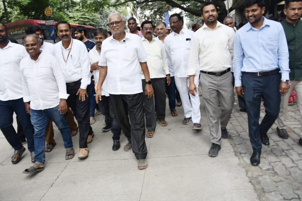 Bengaluru: Navrang Circle-Rajajinagar entry road opened after white-topping