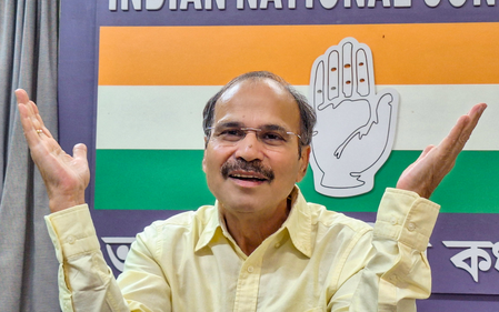 Adhir Ranjan Chowdhury writes to HM Shah, expresses concern over detention of Bengali workers in Chhattisgarh