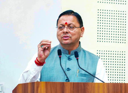 Such statements won’t woo voters, says U’khand CM Dhami on Rahul’s ‘two-cup system’ remark