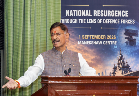 Prepare for future wars through innovation, civil-military fusion: MoS Sanjay Seth
