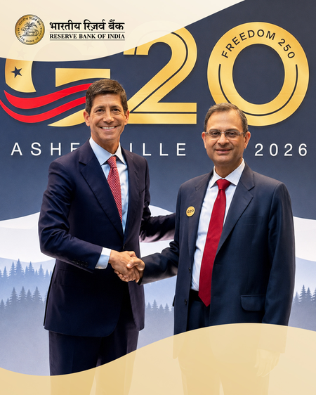 RBI Governor meets US Fed chief Kevin Warsh at G20 meet
