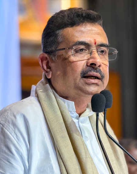 Anti-national forces and those insulting saffron will be uprooted from Bengal: CM Adhikari