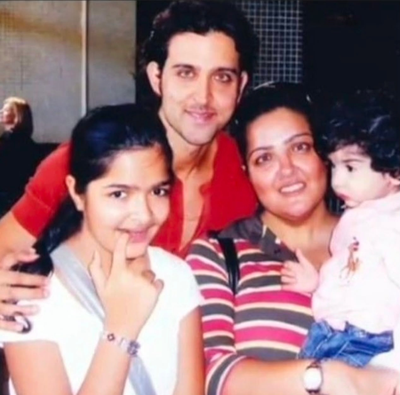 Hrithik Roshan’s sister Sunaina shares a throwback pic of her brother with the kids