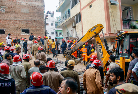 Strict action if negligence found in Satya Niketan building collapse probe: Delhi BJP chief