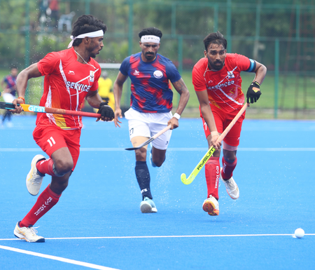 Sr Men Inter-Department Hockey: CRPF, SSCB, CAG. PSPB win