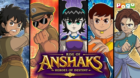 Chhota Bheem, Little Singham team up in POGO’s cosmic anime-inspired adventure ‘Rise of Anshaks’