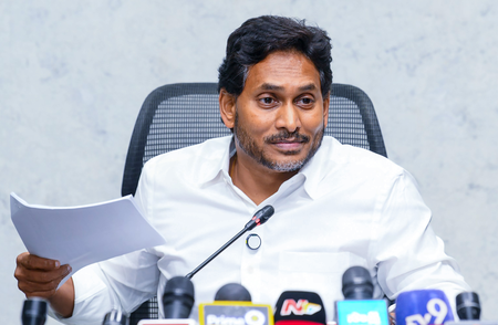Jagan asks YSRCP leaders to gear up for Andhra civic body polls