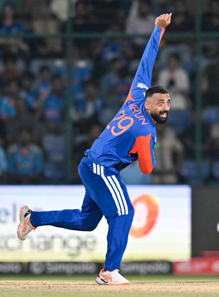 1st T20I: It’s about hitting the sweet spot, says Chakaravarthy after India show glimpses of old self