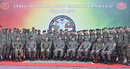 India, Myanmar reaffirm commitment to promote peace and stability through bilateral army exercise
