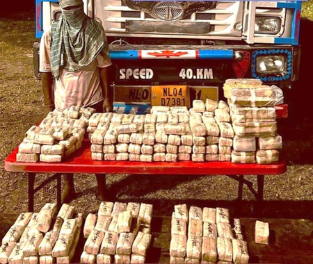 Banned methamphetamine tablets worth over Rs 425 crore seized in Assam, Tripura; three held