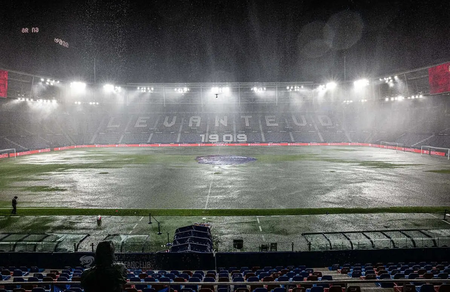 Levante-Athletic Bilbao La Liga match postponed after heavy rain in Valencia