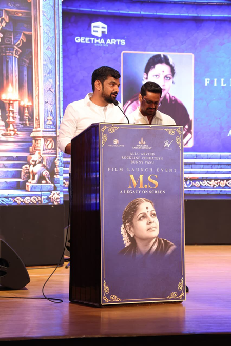 Director Gowtam Tinnanuri on M S Subbulakshmi’s biopic: We want to capture the human side of M.S. Amma’s life in this film!