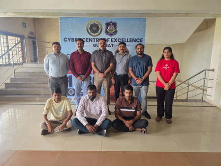 Gujarat: Three held in digital arrest case; accounts linked to cyber frauds across 13 states