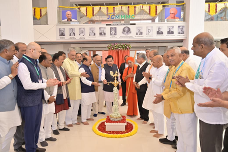 K’taka: Pralhad Joshi inaugurates new medical college in Hubballi