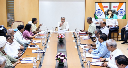 Railway Board Chairman takes stock of operational matters during review meeting