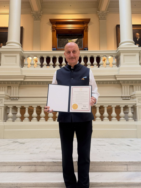 Anupam Kher honoured by Georgia Governor: Felt a deep sense of gratitude