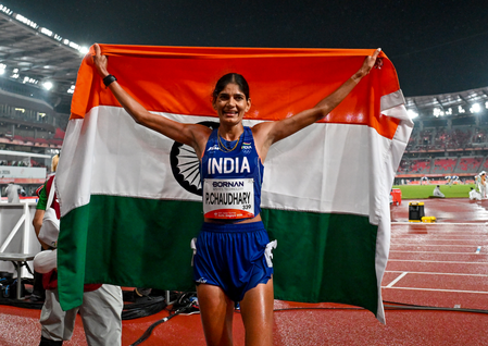 Asian Games: Parul Chaudhary bags second bronze with 5000m podium finish