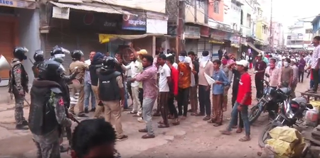 Fresh stone pelting in Ujjain over Shahi Masjid portion demolition; MP Police use tear gas, lathi charge