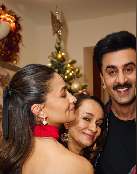Alia Bhatt’s mother Soni Razdan wishes ‘the best man in the house’ Ranbir Kapoor on his 44th birthday