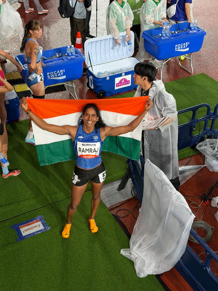 Asian Games: Vithya Ramraj wins 400m hurdles bronze, breaks PT Usha’s national record