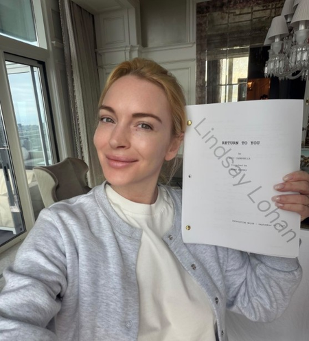 Lindsay Lohan, Henry Golding begin work on new film ‘Return to You’