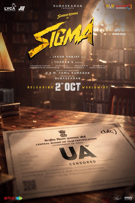 Vijay’s son Jason Sanjay’s ‘Sigma’ cleared for release with U/A certificate