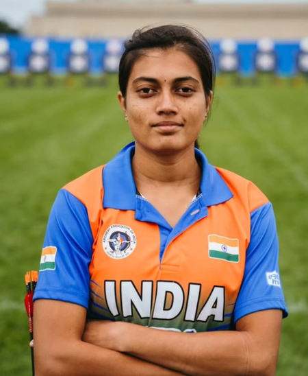 Telangana CM congratulates archer Chikitha for double gold at Asian Games