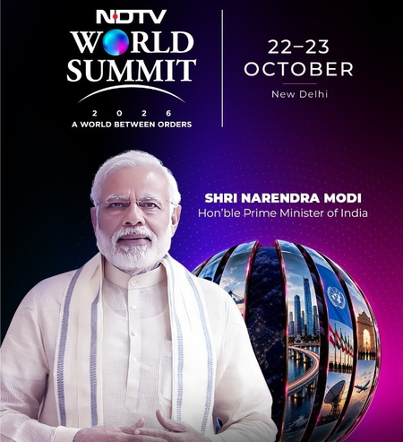 NDTV World Summit to convene global dialogue for ‘A World Between Orders’ on Oct 22-23, PM Modi to participate