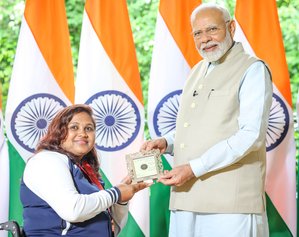 Asian Para Games: PM Modi congratulates Mona Agarwal, Avani Lekhara for gold and silver wins