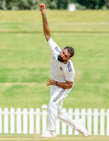 Ranji Trophy: Shami takes four-wicket haul; Smaran smashes century on captaincy debut on opening day