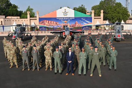 Multinational air exercise ‘Tarang Shakti 2026’ continues to further strengthen partnerships