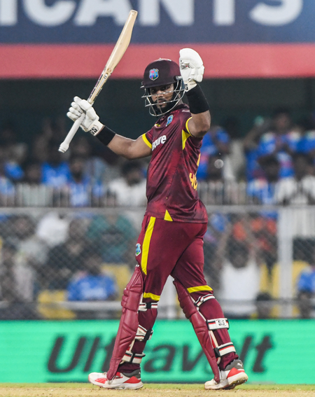 ‘To keep for 50 overs and then score 162 is special’: Sammy on WI skipper Hope