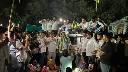 Raj administration agrees to Beniwal’s demands after massive protest in Sri Ganganagar