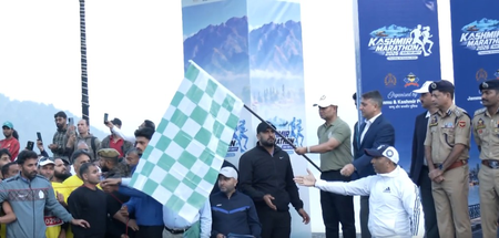 ‘Run for Unity’ marathon flagged off in Srinagar, ADGP stresses youth engagement, anti-drug campaign