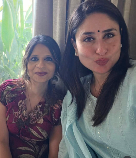 Saba Pataudi shares Kareena Kapoor flaunting ‘bindi’ look at Soha Ali Khan’s birthday, calls her ‘the pro’