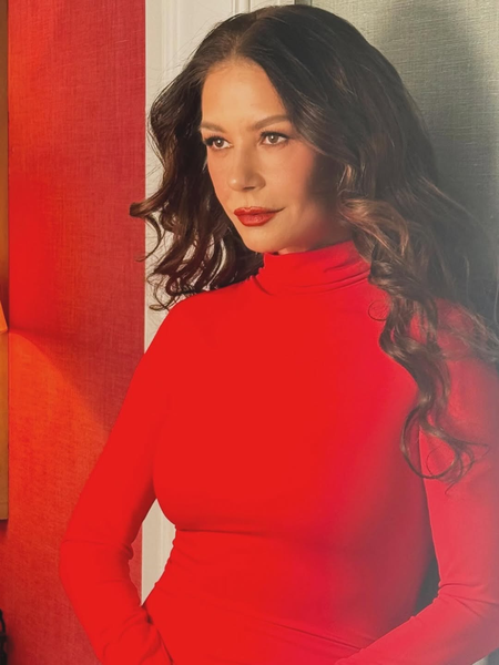 Catherine Zeta-Jones talks about her own accent for first time in movies, series