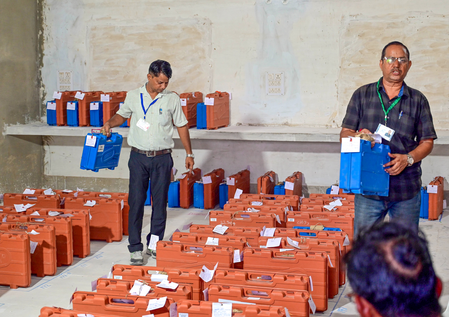 Rejinagar bypolls: Prohibitory orders, restrictions issued in and around counting centre for tomorrow