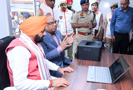 Haryana Police set up state’s first tourist police post at Mata Mansa Devi Temple