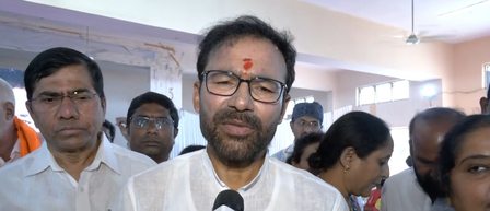 Anti-national, international powers trying to disrupt nation’s harmony: G. Kishan Reddy